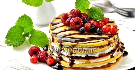 Торт из панкейков