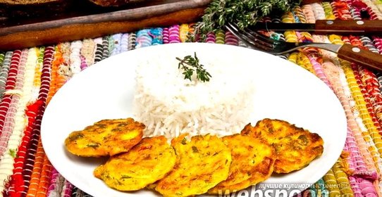 Горохово-овощные котлеты