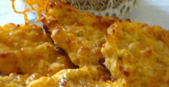 Овсяно-кукурузная лепешка с сыром