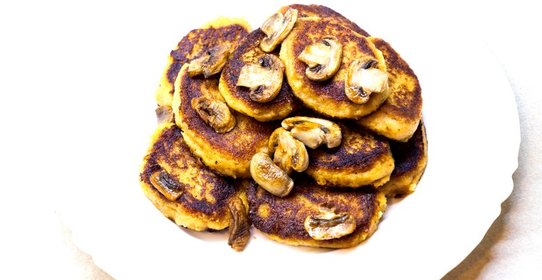 Постные котлеты с грецкими орехами