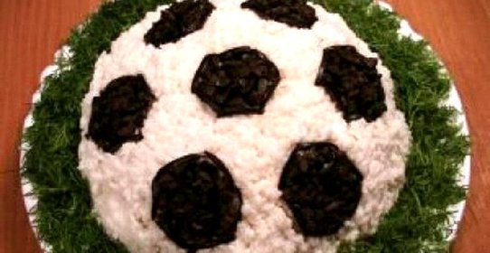 Салат Футбол