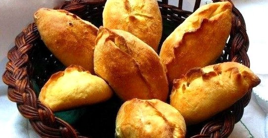 Пирожки из французского теста