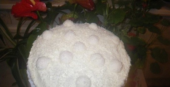 Торт «Рафаэлло»