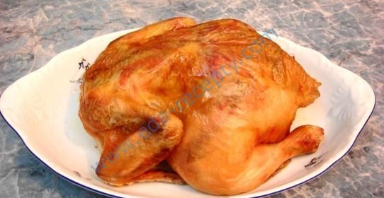 Курица на соли