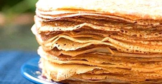 Тесто для тонких блинчиков