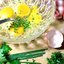 Омлет с зеленым луком и сливочным маслом