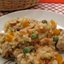 Ризотто с курицей и овощами