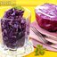 Салат из краснокочанной капусты и риса