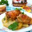 Куриные бёдрышки запечённые с картофелем