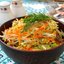 Салат с дайконом, морковью и пекинской капустой