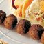 Фрикадельки с фенхелем и салатом из радиккио