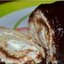 Рулет с творожной начинкой
