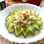 Салат из копчёной курицы и огурцов