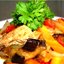 Соте из баклажанов с мясом