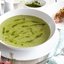 Быстрый суп из горошка и шпината с песто