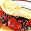Омлет с ягодами