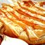 Луковый пирог из слоеного теста