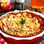 Яблочный пирог с медовой заливкой