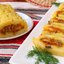 Рулет из картофеля с морковью и грибами