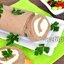 Рулет из куриной печени с яично-сырной начинкой