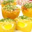 Картофель, запеченный с перепелиными яйцами