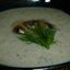 Суп-пюре из кабачков с шампиньонами
