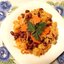 Тушёная капуста с овощами и красной фасолью