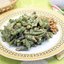 Стручковая фасоль с ореховой заправкой
