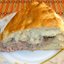 Дрожжевой пирог с мясом