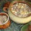 Мясо в горшочках с картофелем