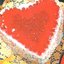 Торт-серце с желе