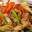 Фрикасе из курицы с перцем