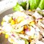 Салат из курицы с огурцом и кукурузой