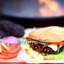 Гамбургер на гриле