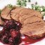 Говядина с вишневым соусом