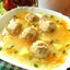Суп с сырными шариками