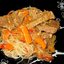 Фунчоза с говядиной и овощами