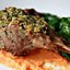 Отбивные из ягненка с мятой и морковным пюре