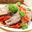Запеченный омлет с овощами и пармезаном