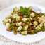 Салат из зеленой чечевицы и сладкой груши