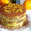 Шоколадный торт с апельсиновым кремом