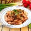 Макароны с курицей и грибами