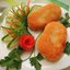 Котлеты из риса и картофеля