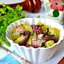 Салат с осьминогом и картофелем