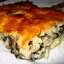 Запеканка из картофельного пюре с грибами