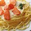 Паста с лососем и сыром