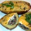 Картофельные лодочки с грибами