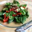 Салат со шпинатом и овощами