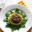 Запеченные кабачки с рисом и фаршем
