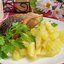 Жареная рыба с картошкой